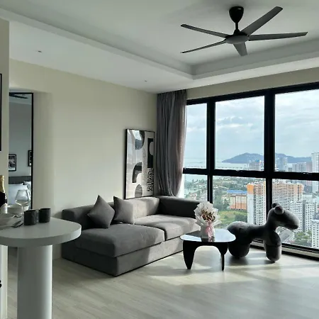 Dd Condominium 2Bedroom Sea View Georgetown Penang